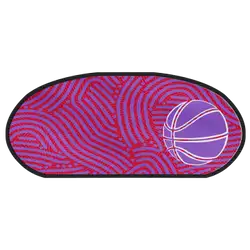 Custom popup banner oval basketball court - Pop-up-banners