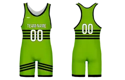 Custom apple green adult youth unisex powerlifting singlets - Powerlifting-singlets