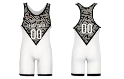 Custom zigzag design adult youth unisex powerlifting singlets - Powerlifting-singlets
