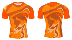 Custom wavy  adult youth unisex compression shirt - Compression-shirts