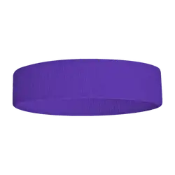 Custom adult youth unisex solid purple headband - Head-band