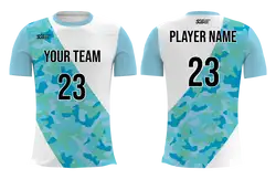 Custom casual camo adult youth volleyball jersey - Jersey