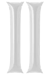 White inflatable cheering sticks (noise makers) - Inflatable-cheering-sticks