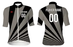 Custom cycling short sleeve adult youth unisex radiant rays - Jersey