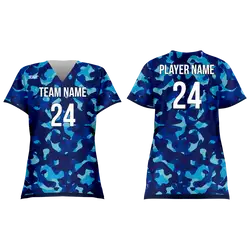 Custom women short sleeve scrubs top silent mission - Scrub-tops