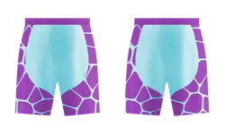 Custom half design shapes adult youth soccer shorts - Short