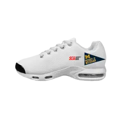 Custom air cushion shoes white bounce - Air-cushion-shoes