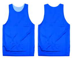 Custom royal blue adult youth unisex pinnies - Pinnies