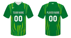 Custom grass nature adult youth unisex football jersey - Jersey