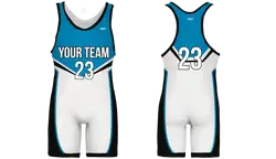 Custom navy blizzard adult youth unisex powerlifting singlets - Powerlifting-singlets