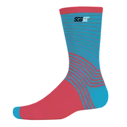 Custom cycling socks adult youth unisex enduro edge - Socks