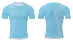 Custom plain triangular lines adult youth unisex compression shirt - Compression-shirts