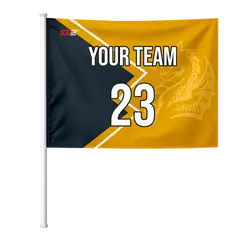 Custom stadium flag elevation - Stadium-flag