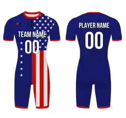 Custom water men speed suit american glory - Men-water-speed-suits