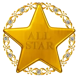 All star pins awards - Pins-awards