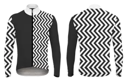 Custom excellent design adult youth unisex cycling long sleeve - Jersey