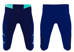 Custom bow shapes adult youth unisex no belts football pants - Football-pants