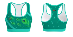 Custom adult youth unisex sports bra dynamic flow - Track-sports-bras