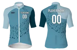 Custom cycling short sleeve adult youth unisex lunar starlight - Jersey