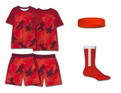Custom tennis shirt adult youth unisex crimson stealth - Jersey