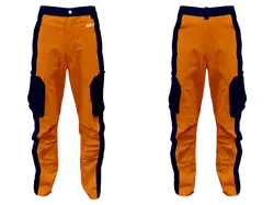 Custom fishing pants adult youth unisex nautical ember - Fishing-pants