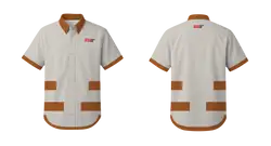 Custom short sleeve button down shirt adult youth unisex vibrant print - Short-sleeve-collared-shirts