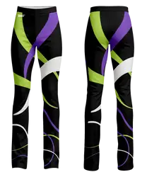 Custom figure skating pants  adult youth unisex smooth streaks - Figure-skating-pants