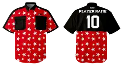 Custom fishing shirt adult youth unisex starlit voyage - Jersey