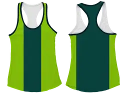 Custom color block pattern everyday adult youth unisex tank top - Tank-top