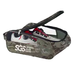 Custom golf shoe bag quarter mesh prism - Golf-shoe-bags