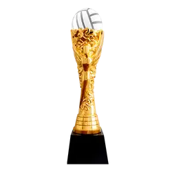 Golden glass trophies awards - Trophies-awards