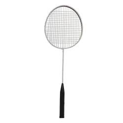 White and silver badminton racket - Badminton-rackets