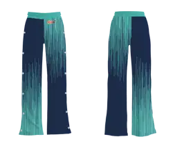 Custom breakaway wide leg pants adult youth unisex line art - Wide-leg-pants