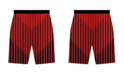 Custom v lines design adult youth unisex soccer shorts - Short