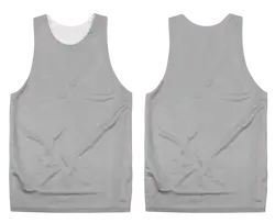Custom silver adult youth unisex pinnies - Pinnies