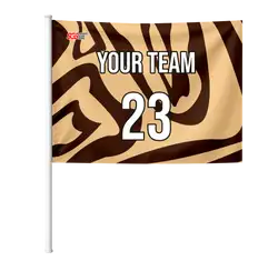 Custom stadium flag surge - Stadium-flag