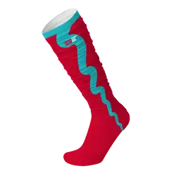 Custom football socks adult youth unisex turbo wave - Socks