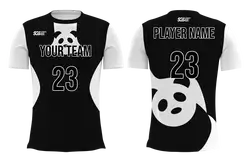 Custom panda animals adult youth volleyball unisex jersey - Jersey