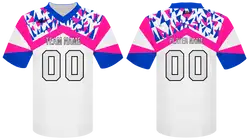 Custom triangle abstract adult youth unisex football jersey - Jersey