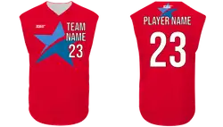 Custom single star sleeveless adult youth unisex softball jersey - Jersey