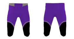 Custom purple solids adult youth unisex football jersey - Jersey