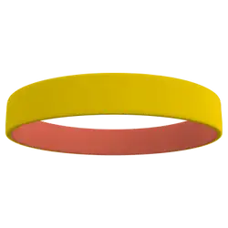 Custom wristband silicone solids two tone - Wristbands