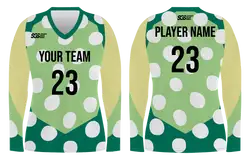 Custom quality adult youth unisex long sleeve volleyball jersey - Jersey