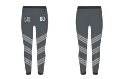 Custom tilted line adult youth leggings - Legging