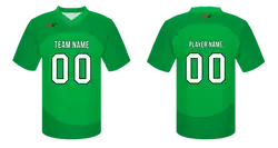 Custom  magnificent solids adult youth unisex football short sleeve jersey - Jersey