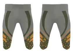 Custom round shapes adult youth unisex  no belts football pants - Football-pants