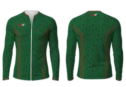 Custom figure skating zipper long sleeve jersey adult youth unisex relentless energy - Figure-skating-jerseys