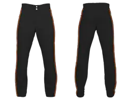 Custom simple design adult youth unisex baseball pants - Baseball-pants