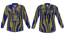 Custom dilute style youth unisex hockey jersey laces - Jersey