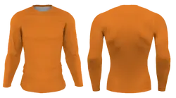 Custom solids adult youth unisex long sleeve compression shirts - Compression-shirts